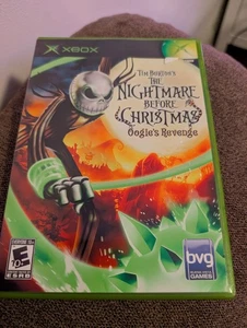 Tim Burton's The Nightmare Before Christmas: Oogie's Revenge CIB Xbox TESTED - Picture 1 of 4