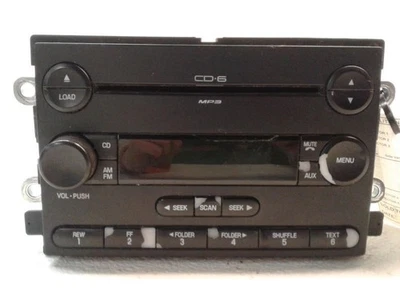 Receptor de radio reproductor de CD 2005 Ford Five Hundred 5G1T-18C815-FB Foto 1 de 4