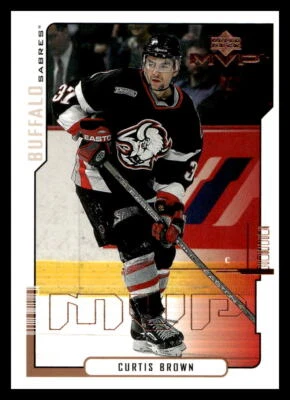 2000 Upper Deck MVP #21 Curtis Brown   Buffalo Sabres - Image 1 of 2
