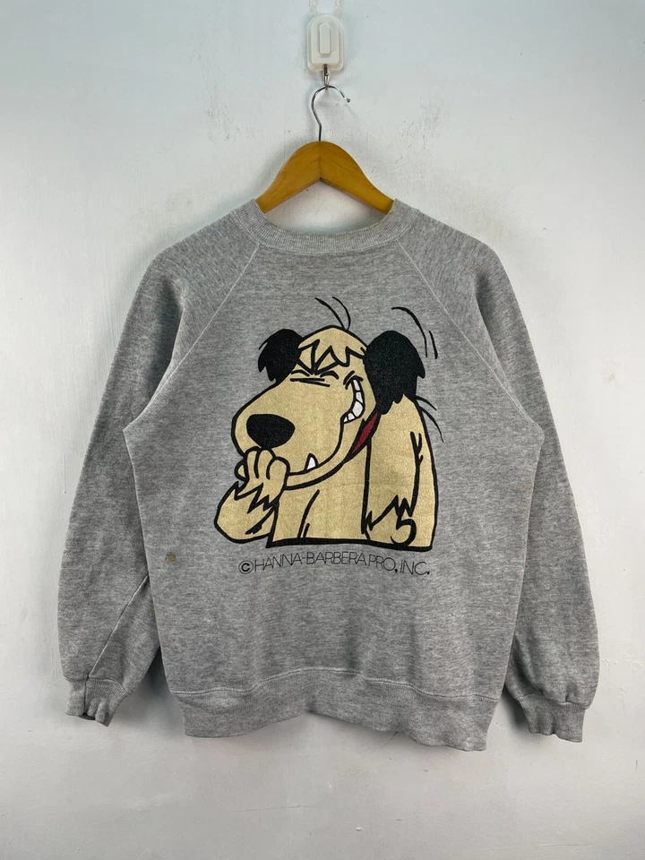 Sudadera De Colección Hanna Barbera Picapiedra Para Hombres M Gráfico Cuello Redondo Gris Hanes Foto 1 de 4