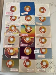 Neil Diamond LOT (18) 45 rpm - Be Mine Tonight - Lost Among The Stars Rock Pop - Picture 1 of 10