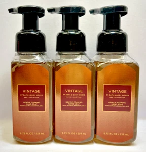 3 Vintage Men's Collection Bath & Body Works Gentle Foaming Hand Soap 8.75 oz - Picture 1 of 1