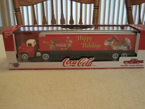 2018 M2 MACHINES 1:64 SCALE COCA COLA HAPPY HOLIDAYS--CAR INCLUDED-NEW--UNOPENED - Picture 1 of 12