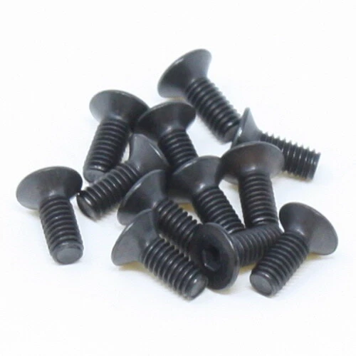 Redcat Racing BS810-100 Flat Head Machined Thread Hex Screw 4x10mm RER09699 - Image 1 of 1