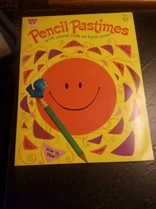 Pencil past time activity book Whitman - Picture 1 of 3