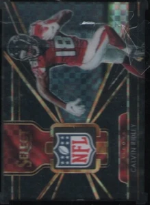 2018 Panini Select NFL SHIELD BLACK 1/1 #11 Calvin Ridley RC ROOKIE PATCH - Picture 1 of 1