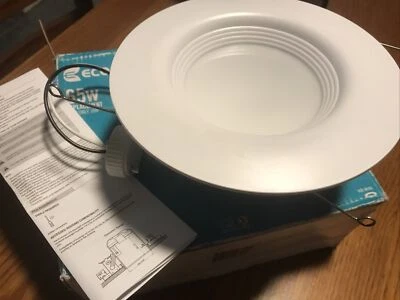 1 EcoSmart 6” Downlight LED 10w Daylight GU24 - Image 1 of 2