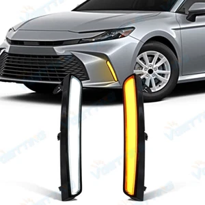 For Toyota Camry LE XLE 2025 LED Daytime Running Lamp Turn Siganl Fog Light DRL - Picture 1 of 8
