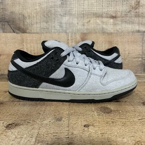 Nike SB Dunk Low Mens Size 9 Premium Wolf Grey Wool 2013 313170-015 Rare - Picture 1 of 15