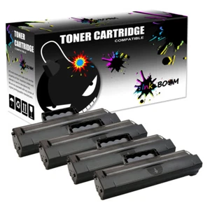 4 cartuchos de tóner negros para Samsung MLT-D104S ML-1660 ML-1670 SCX-3200 serie - Imagen 1 de 1