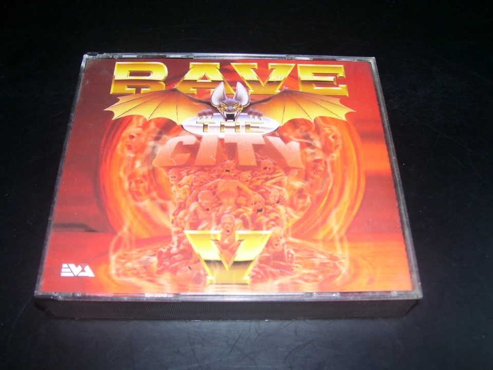 Rave the City V 5 * RARE 2 CD Holland Hardcore / Gabber 1994 * - Bild 1 von 3