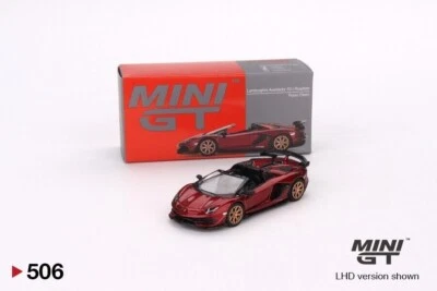TRUESCALE Mini Gt 1:64 LAMBORGHINI AVENTADOR SVJ ROADSTER LHD 2018 diorama 1:64 - Immagine 1 di 4