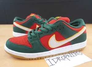 Talla 9 Para hombres- Nike SB Dunk Low Pro PRM 'Seattle Supersonics' Rojo Fuego FZ1287-300 - Imagen 1 de 10