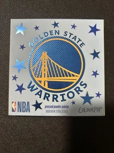 ColourPop x NBA Golden State Warriors Eyeshadow Pressed Powder Palette .3 oz - Picture 1 of 4