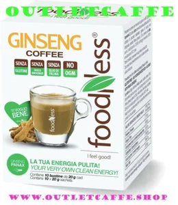 Foodness Lösliches Präparat Einzeldosis 10 Beutel Ginseng Kaffee Glutenfrei - Bild 1 von 5