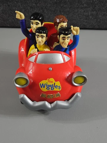 The Wiggles Big Red Car Toy Spin Master 2008 Toot Toot Untested Cover