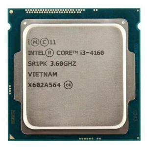 INTEL CORE I3 i3-4160 PROCESSOR 3.6GHZ/3M/5 GT/s DMI(SR1PK) LGA 1150/H3 CPU - Picture 1 of 1
