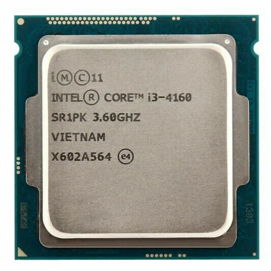 INTEL CORE I3 i3-4160 PROCESSOR 3.6GHZ/3M/5 GT/s DMI(SR1PK) LGA 1150/H3 CPU - Image 1 of 1