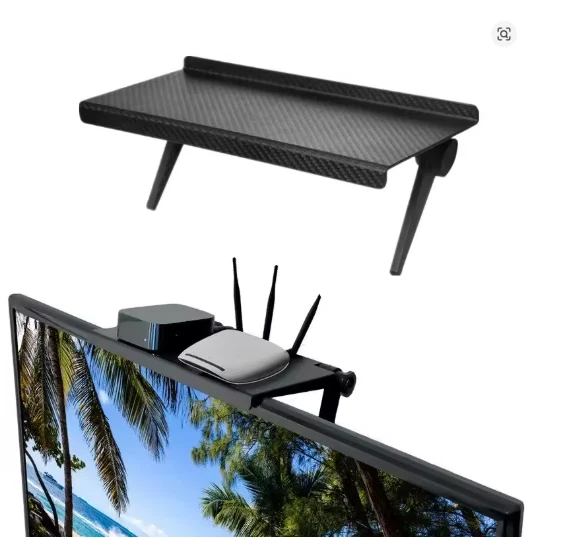 large 26x11.5cm 1PC Hot Selling Computer and TV Screen Storage Rack Wireless Rou - Image 1 of 1