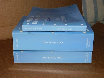 Ford Edge Lincoln MKX 2010 taller de servicio taller de reparación conjunto manual fabricante de equipos originales con EWD  Foto 1 de 4
