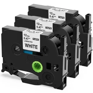 Cinta Upwinning Tze-231 Tz 12 mm compatible con cinta de etiqueta Brother 12 mm para - Imagen 1 de 5