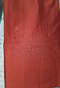 Rostfarbener Baumwollstoff. BTY - Bild 1 von 1