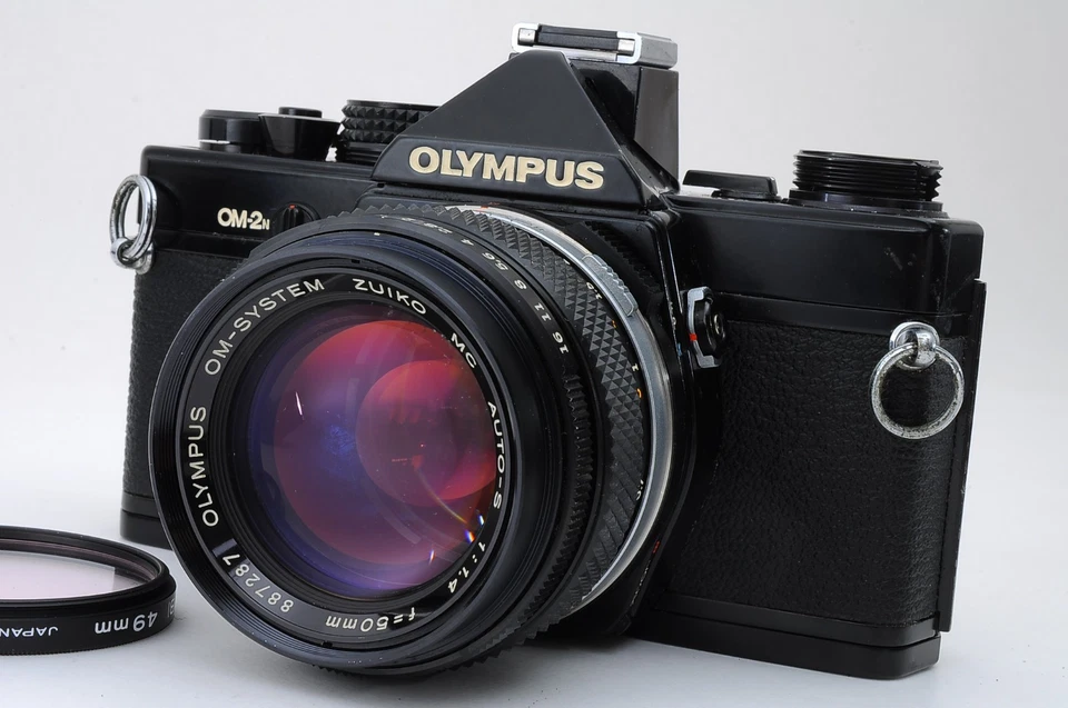[Near MINT (All works)] Olympus OM-2N Film ZUIKO MC AUTO-S 50mm F1. 4 #174 - Image 1 of 4