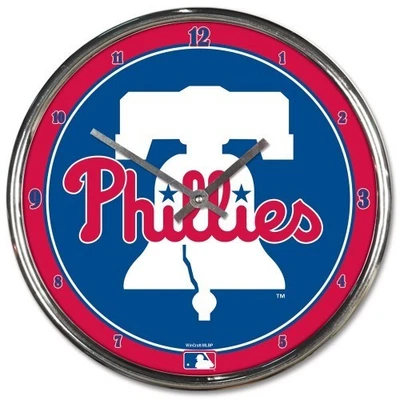 Philadelphia Phillies Chrome Clock - MLB - Image 1 of 2