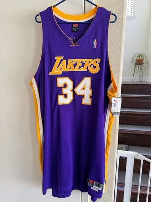 Shaquille O’Neal Nike Pro Cut Jersey 2001 Los Angeles Lakers Size 56 +6 - Image 1 of 4