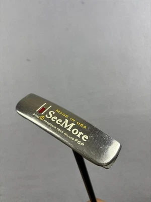 Центральные стержни паттера SeeMore PTM1 FGP фрезерованные серые CS P для правой руки 36 дюймов - Изображение 1 из 4