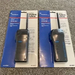 2x Vintage RADIOSHACK 2 Way Personal Radio Set Walkie Talkie New Sealed - Picture 1 of 7