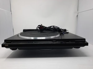 Vintage JVC AL-F97BK Turntable - For Parts, Turns On But Doesn't Play, No Manual - Picture 1 of 9