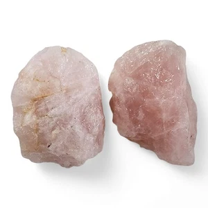 Rosenquarz Kristall natürliche grobe Steine 326,7 Gramm. - Bild 1 von 2