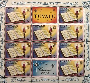 Stamps Tuvalu # 38-42 FULL SHEETS