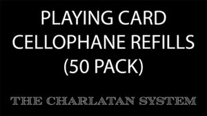 Playing Card Cellophane Refills (50 Units) - Picture 1 of 1