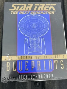 Star Trek The Next Generation Enterprise NCC-1701-D Blueprints by Rick Sternbach - Picture 1 of 5