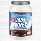 Body Attack 100% Whey Protein 900g Dose 32,11 €/kg mit BCAA Glutenfrei