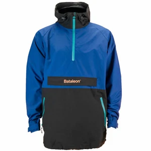 Bataleon Slider Anorak Herren-Windbreaker Snowboard Esquí Chaqueta Deportes Azul - Imagen 1 de 4