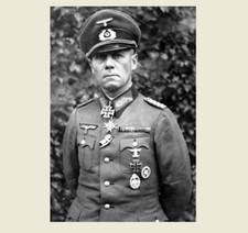 Erwin Rommel Military Uniform PHOTO World War II German Portrait Pose,DESERT FOX