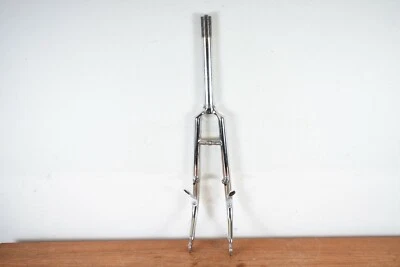 Vintage Adventure Fork Touring Gravel Steel 1" Threaded Bike Fork 210mm 26er - Image 1 of 4