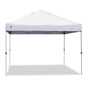 Z-Shade 10' x 10' Peak Straight Leg Instant Shade Canopy, White (Open Box) - Picture 1 of 6