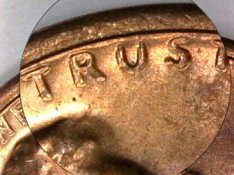 1972 D DDO-002 Lincoln Memorial Double Die Cent UNC RD GEM Cover