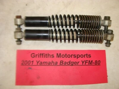 Yamaha Badger YFM 80 Raptor 2001? Juego de suspensión amortiguador delantero OEM par Foto 1 de 4
