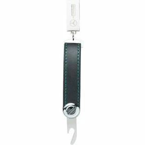 Mercedes Benz AMG Petronas F1 Leather Keychain - Picture 1 of 2