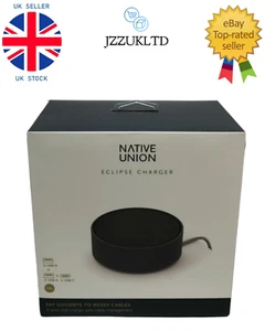 NATIVE UNION Eclipse Charger 3 Port USB Charger With Cable Management - Blue - Picture 1 of 6