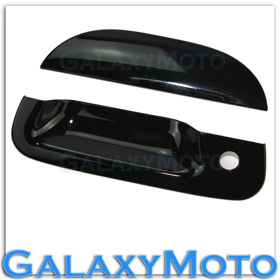 01-05 Ford Explorer Sport Trac Gloss Shiny Black ABS Tailgate Handle Cover - Image 1 of 1