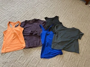 Lot of 5 Womens Workout Exercise Running Tops Clothing Tanks Size S Under Armor - Picture 1 of 23