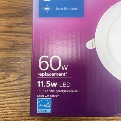 Philips 6 дюймов Белый бесканальный выбираемый комплект светодиодных встраиваемых ламп CCT 580399 Philips - Изображение 1 из 4