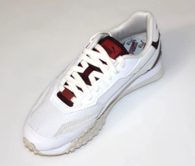 PUMA BLKTOP RIDER 白色/DK JASPER 运动鞋 — 第 1/4 张图片