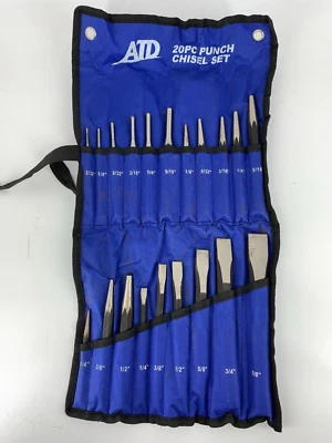 ATD 20 Piece Punch & Chisel Set - Image 1 of 4